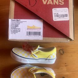 Kids Size 12 Van’s Slip On