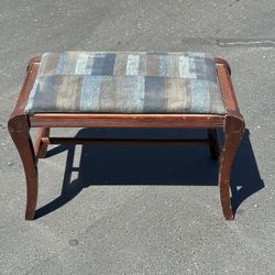 Antique Vanity Bench