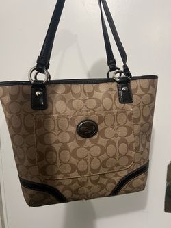 Coach Signature Tote Bag