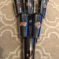 Bengals Double Wall Insulated Plastic Cups