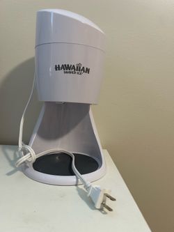 Hawaiian shaved ice machine
