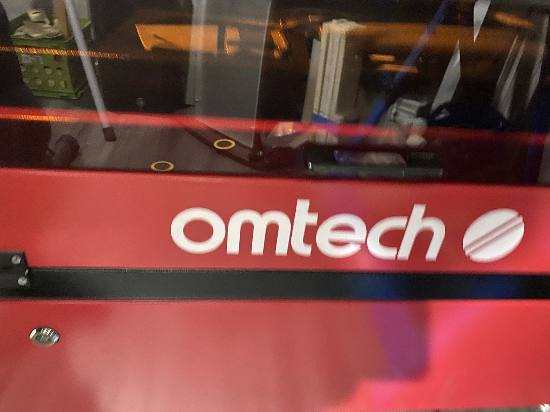 Omtech laser 80 watt less than 3 hours on tube