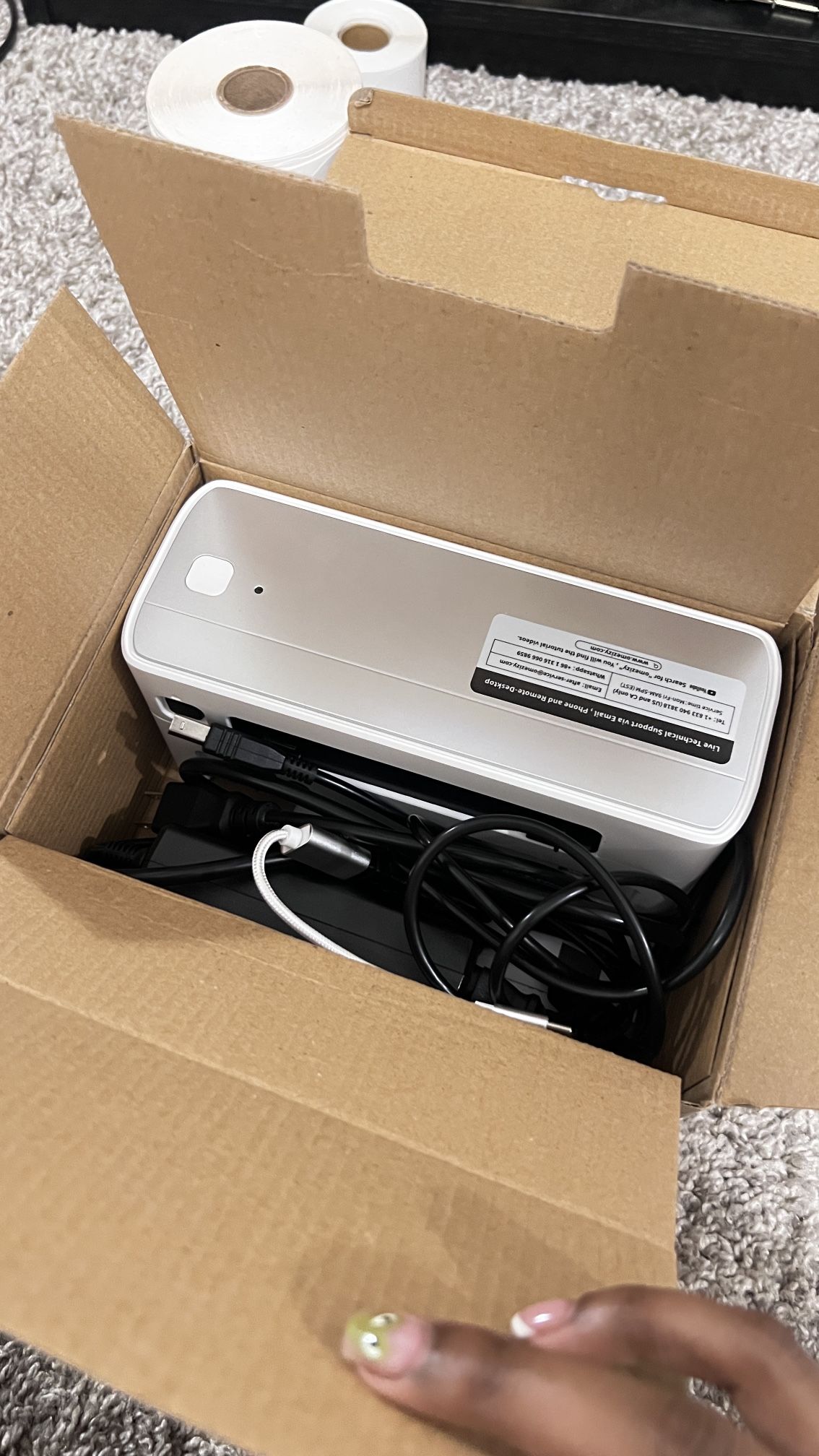 Bluetooth Shipping Label Printer