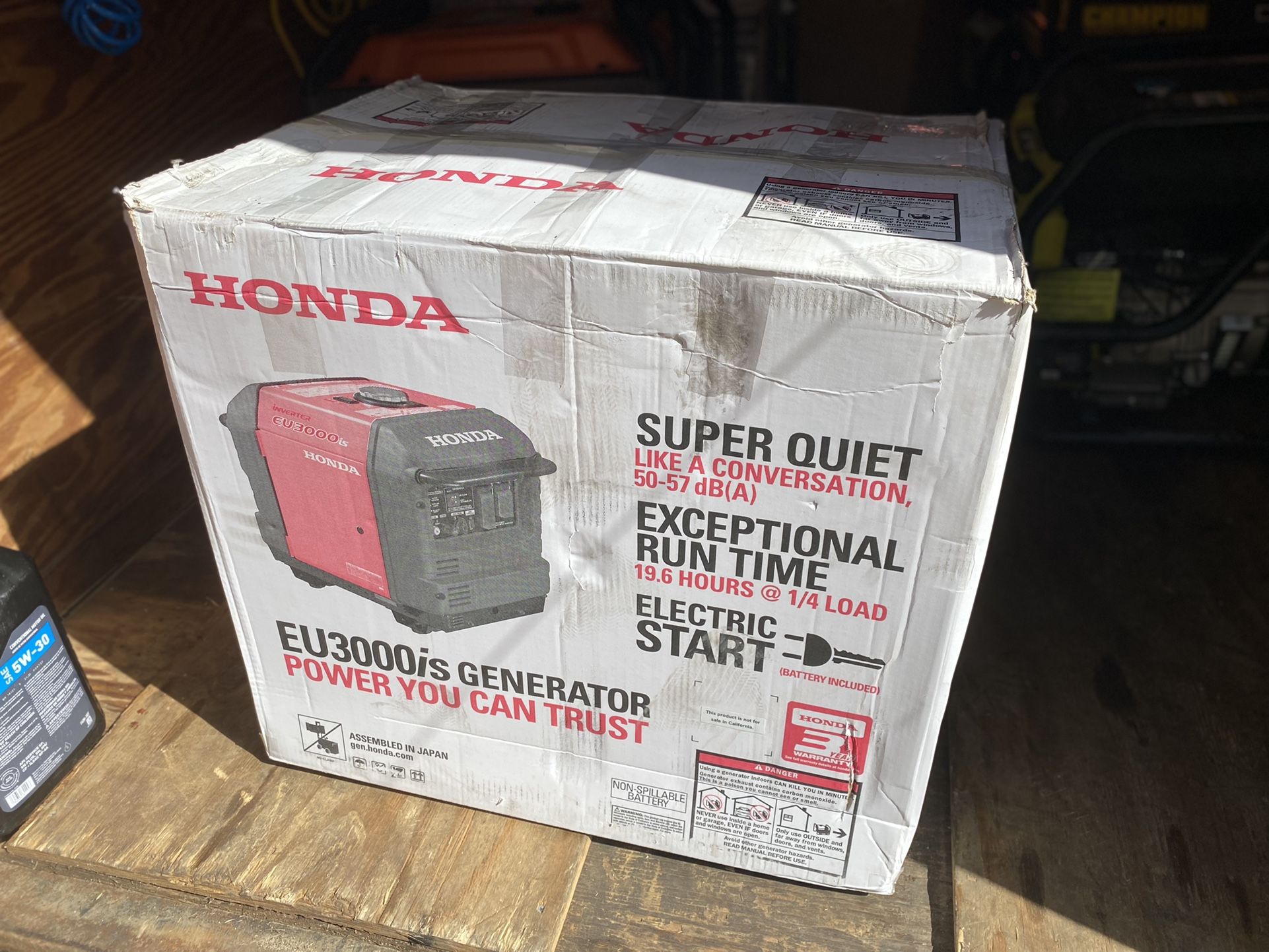 Honda 3000is Generator Inverter