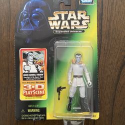 Star Wars 1998 Power Of The Force Grand Admiral Thrawn Figure