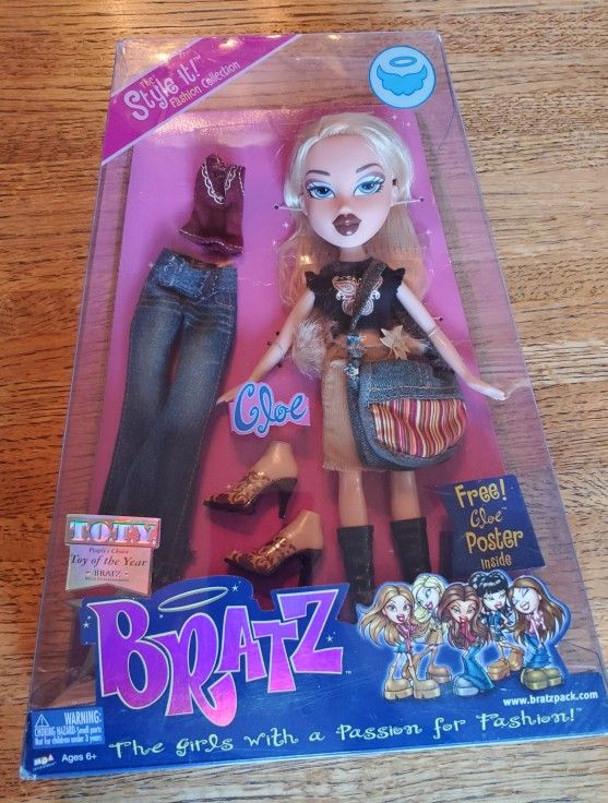 Bratz Doll (Cloe) ..."Style It" (1st Edition) 2003