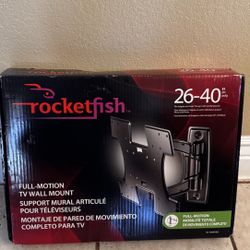 New Rocketfish Full-Motion TV Wall Mount 26”-40” Screens