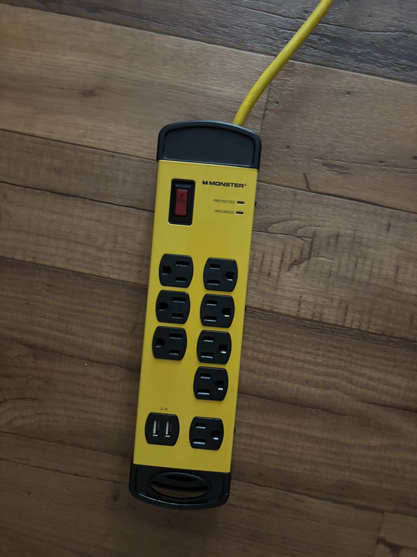 Power Strip 15 Feet Extension Cord