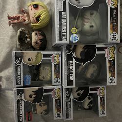 Funko Pop Attack on Titan Lot SOME DAMAGED
