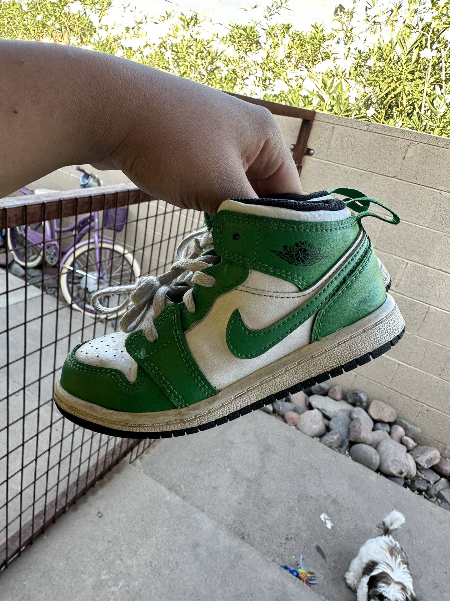 Toddler Jordan 1’s Green