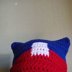 Haitian Flag Cat Ear Beanie