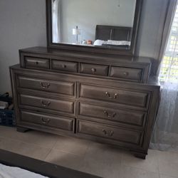 Beautiful Gray Dresser