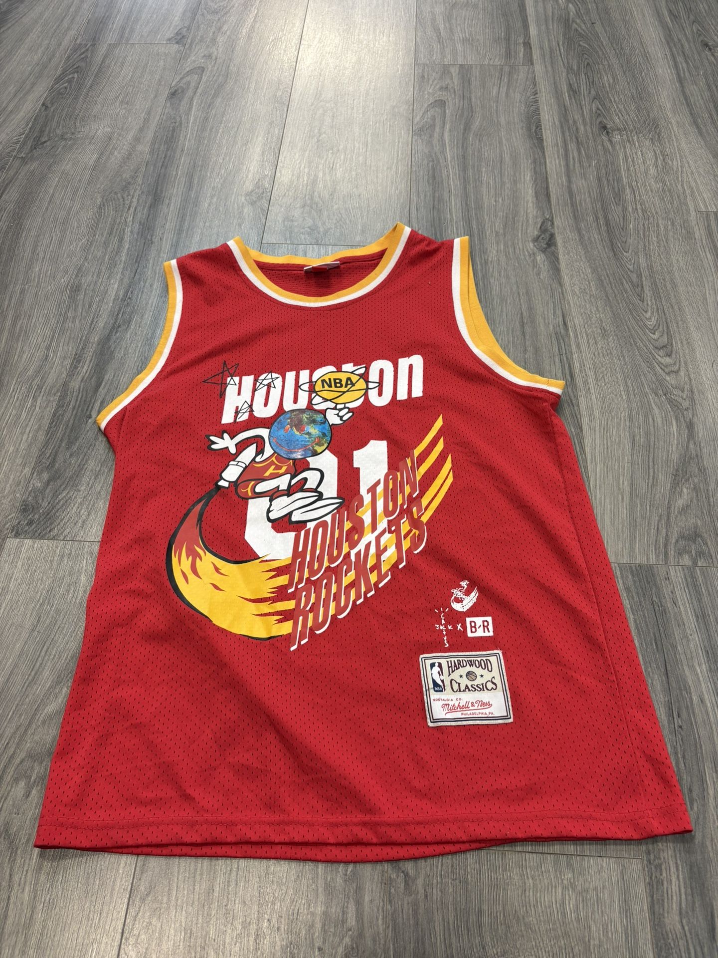 Cactus Jack X Mitchell & Ness Jersey