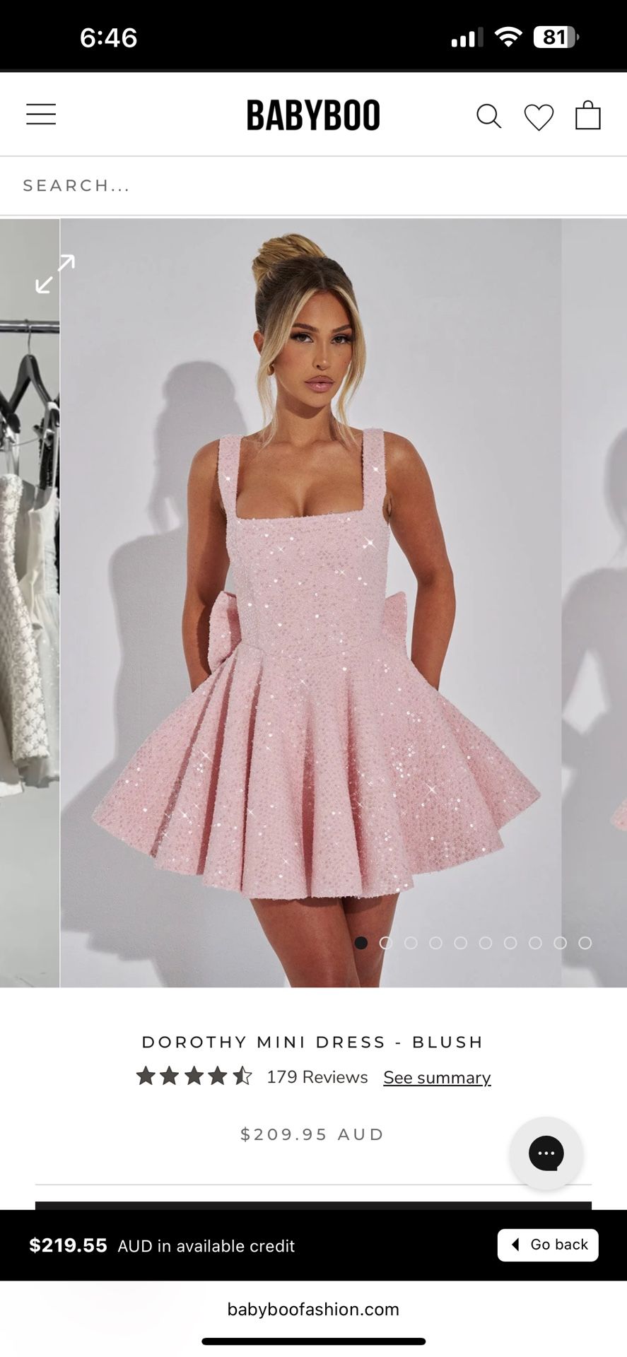 MINI BABY BOO DRESS