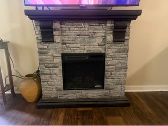 Electric Fireplace Mantle