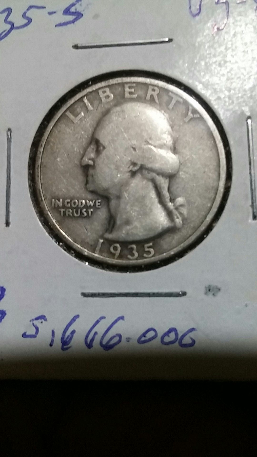 1935-s us quarter (SEE INFO)