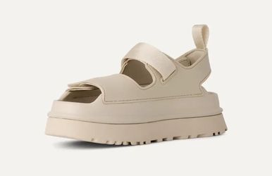 UGG GoldenGlow platform sandal, light purple