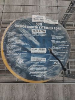 50 ft Extension cord