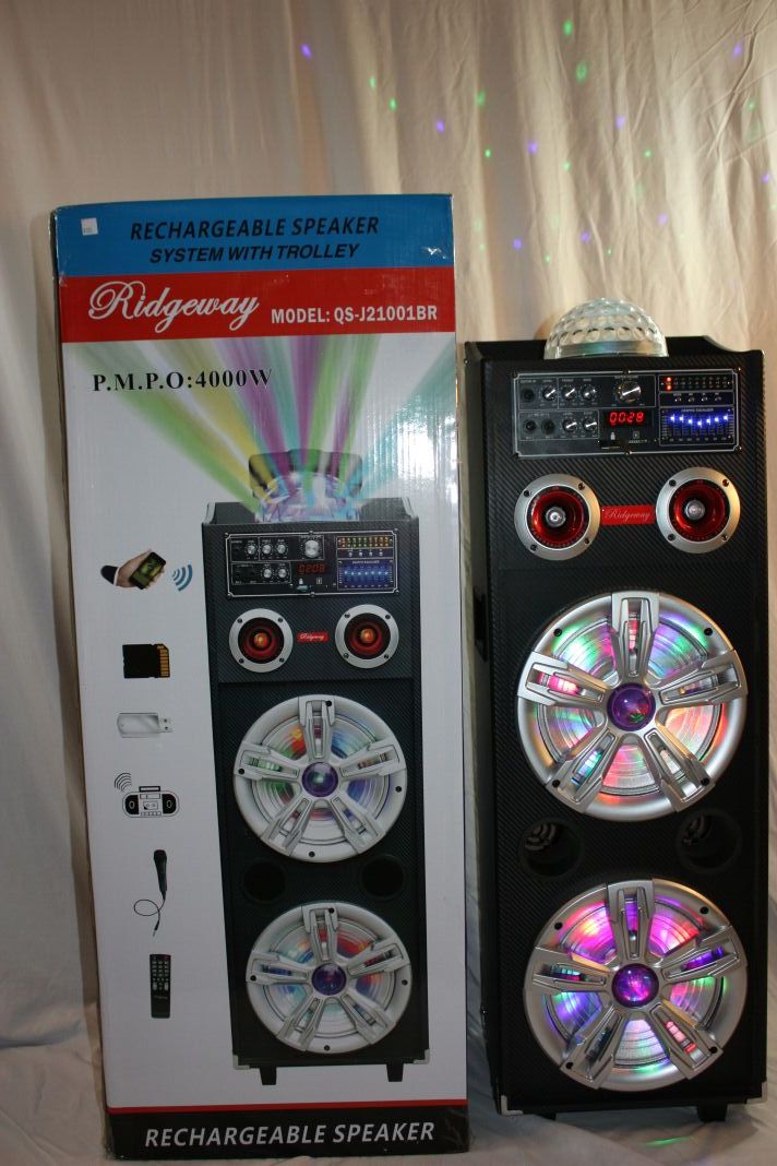 Bluetooth speaker SD card,slot USB port,FM radio,microphone included for karaoke(bosina)