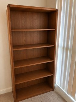 Wooden Bookshelf