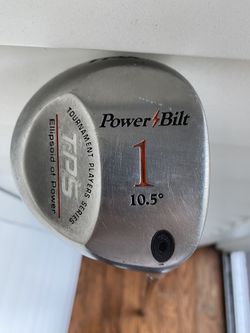 PowerBilt TPXL TPS Tournament Players Series 10.5° 1 Driver Wood Golf Club 