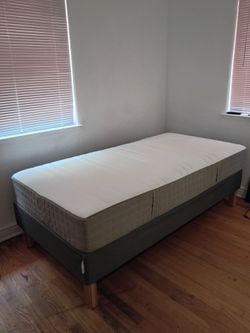 Bed and frame
