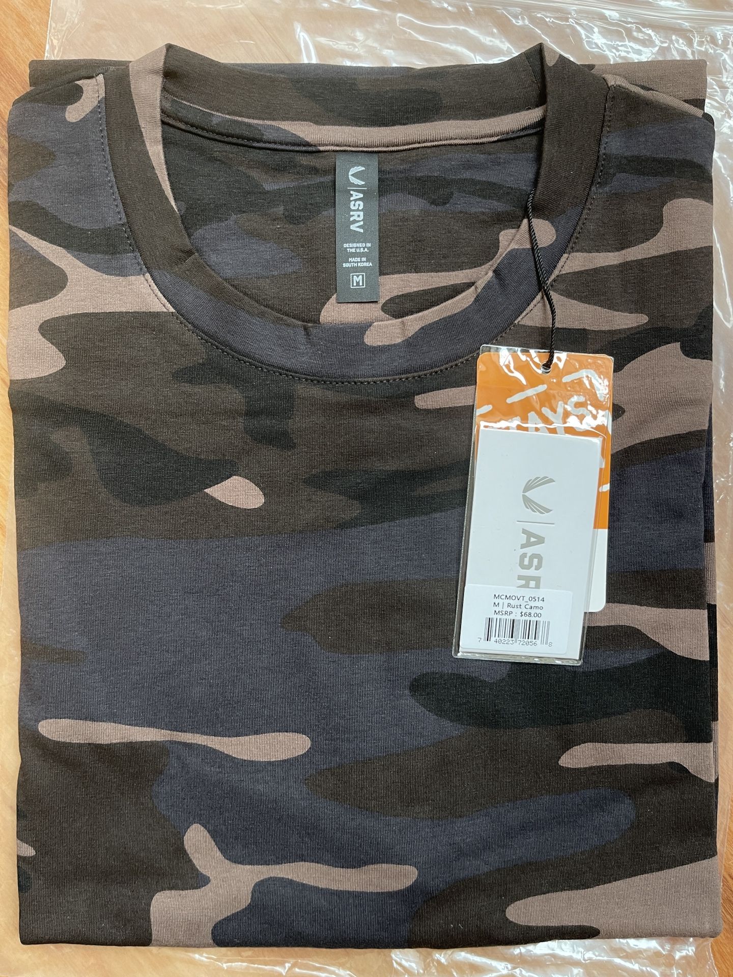 NEW!! ASRV CAMO TEE SIZE M