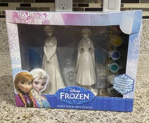 Disney’s Frozen “Paint Your Own Statue”