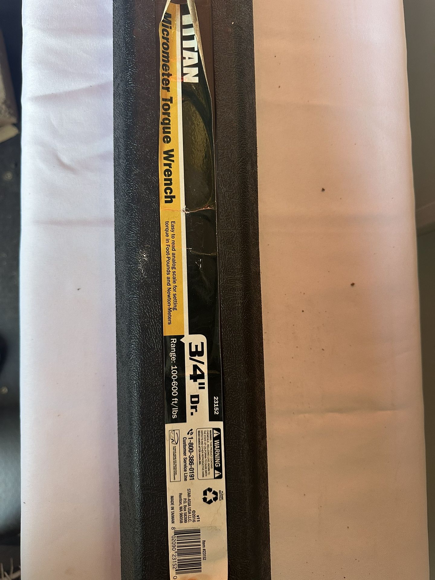 Titan 23152 3/4" Drive Torque Wrench