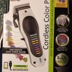 WSHL Cordless Color Pro Clippers 
