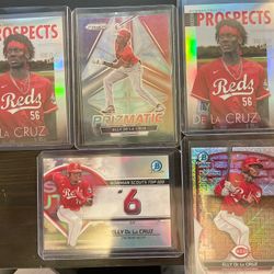 Elly De La Cruz Bowman Rookie Lot