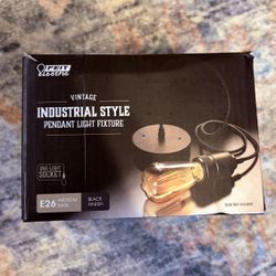 Industrial Style Pendant Light Fixture