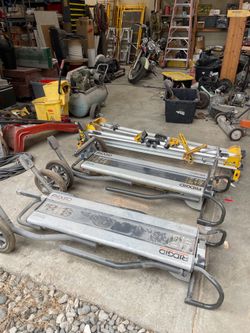 Rigid Miter Saw Utility Table/Vehicle