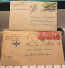 World War 2 1942 Military Mail Apo 81st Bomb Sqd