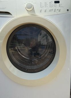 Washer and gas dryer