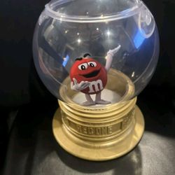M&M'S NEW AMC RED ONE LIGHT-UP CANDY DISPENSER 