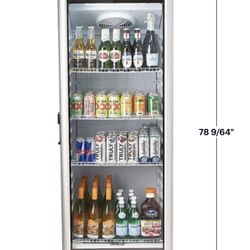 Glass Door Refrigerator Almost New