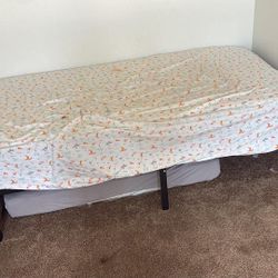 Twin Mattress And Bed Frame 