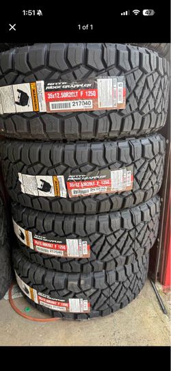 Nitto Ridge Grappler 35x12.50R20LT Tires – Set of 4