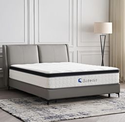 Brand new king size mattress 12 inch, mattress only