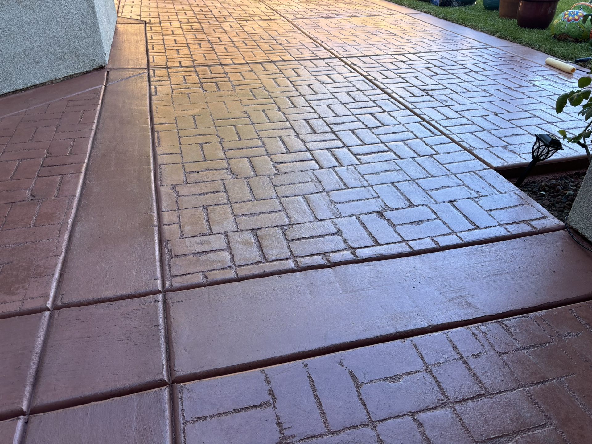 Stamped Concrete, Driveways, Patios.