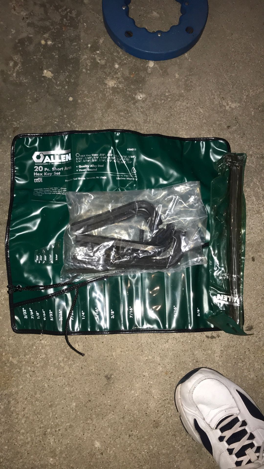 20 Piece & 12 Inch Allen Keys $25.00