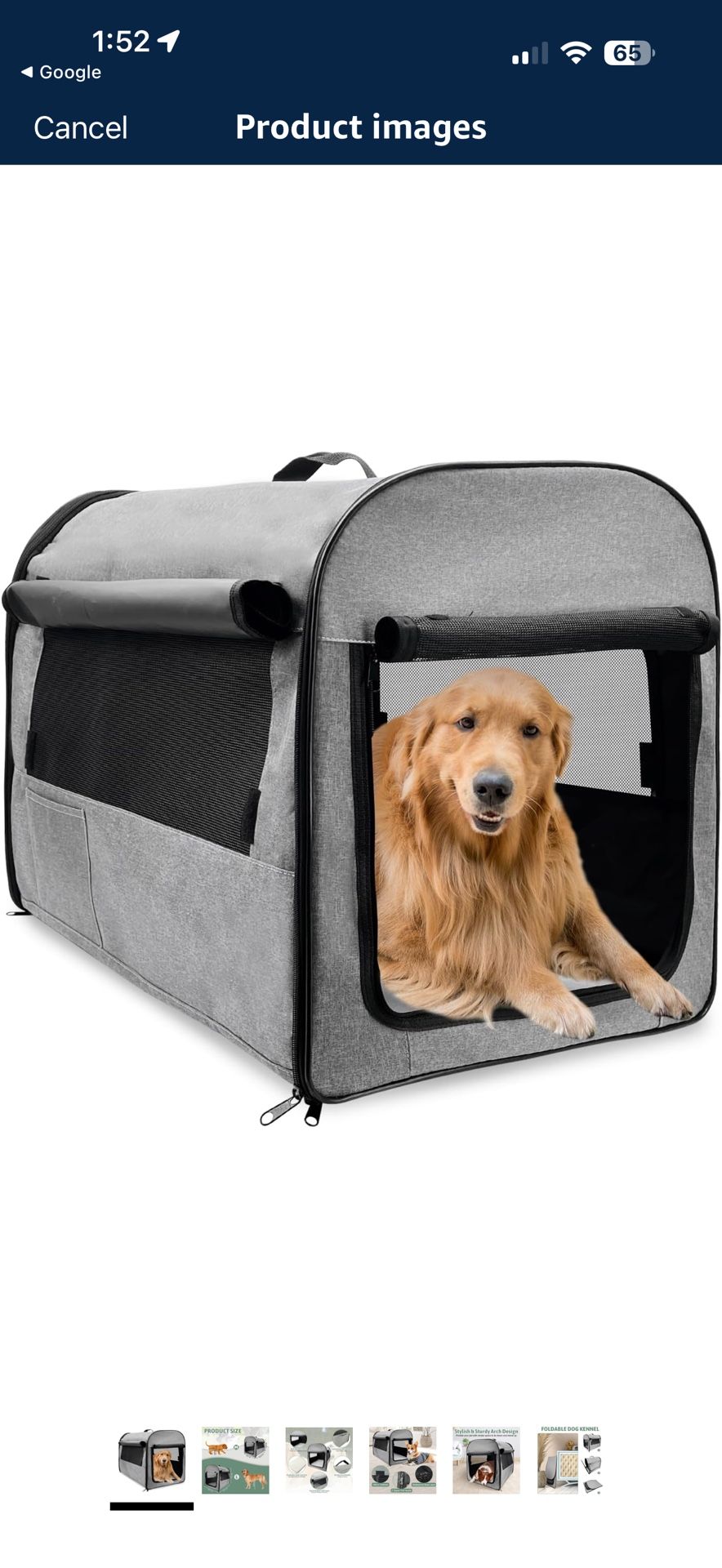 Collapsible Dog Crate