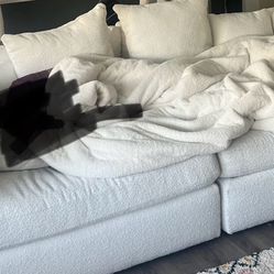White Modular Couch