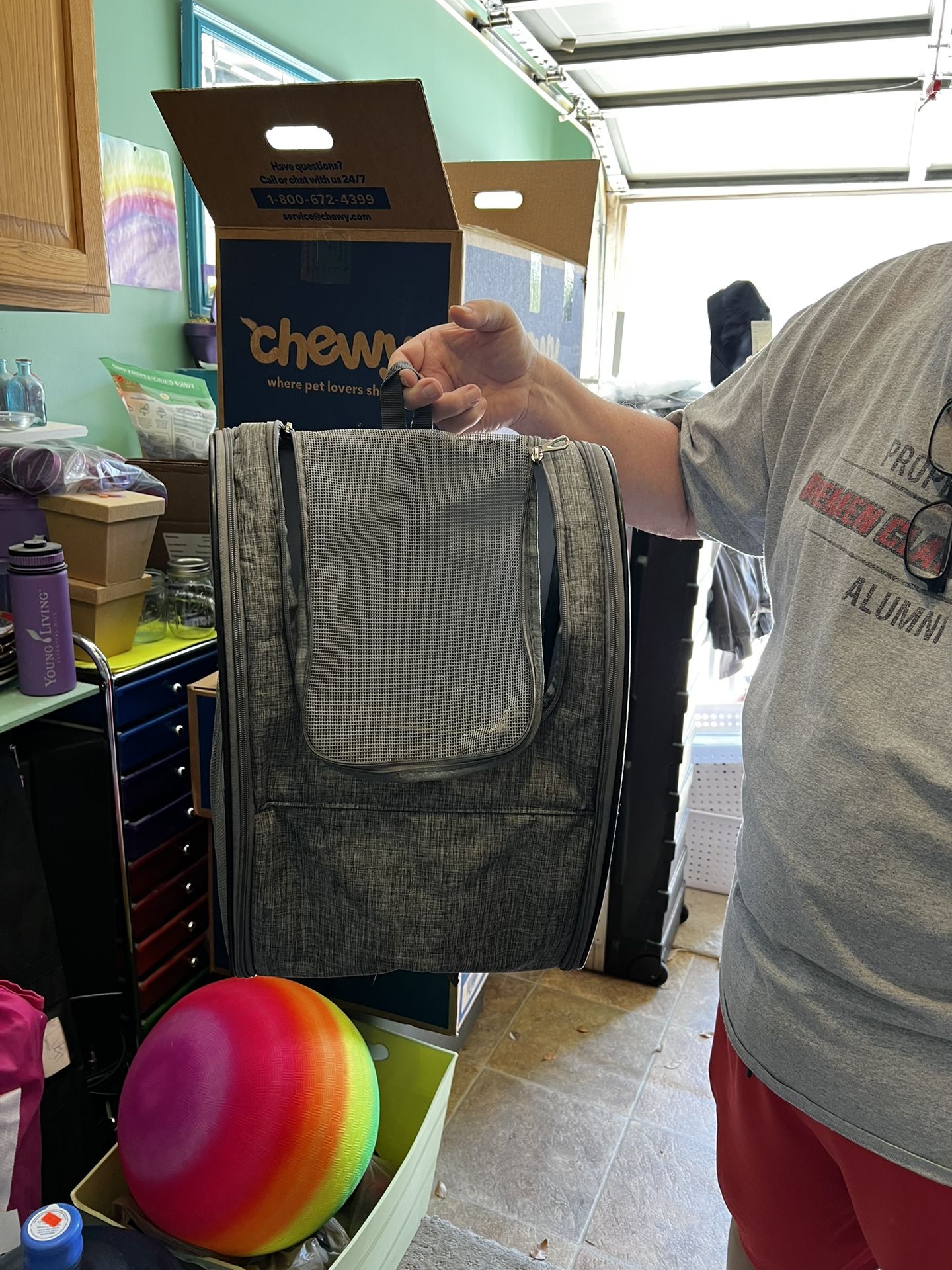 Small Pet Backpack Carrying Case