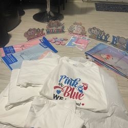 Baby Gender Reveal Decor