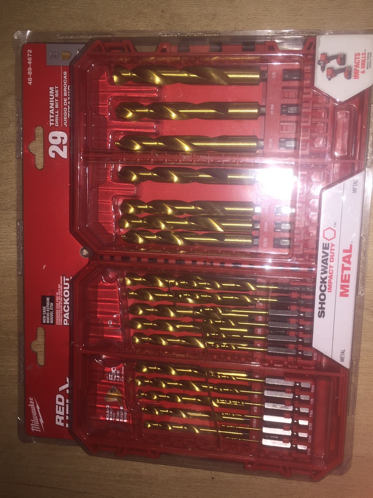 Milwaukee Shockwave Impact Duty 29 Piece Metal