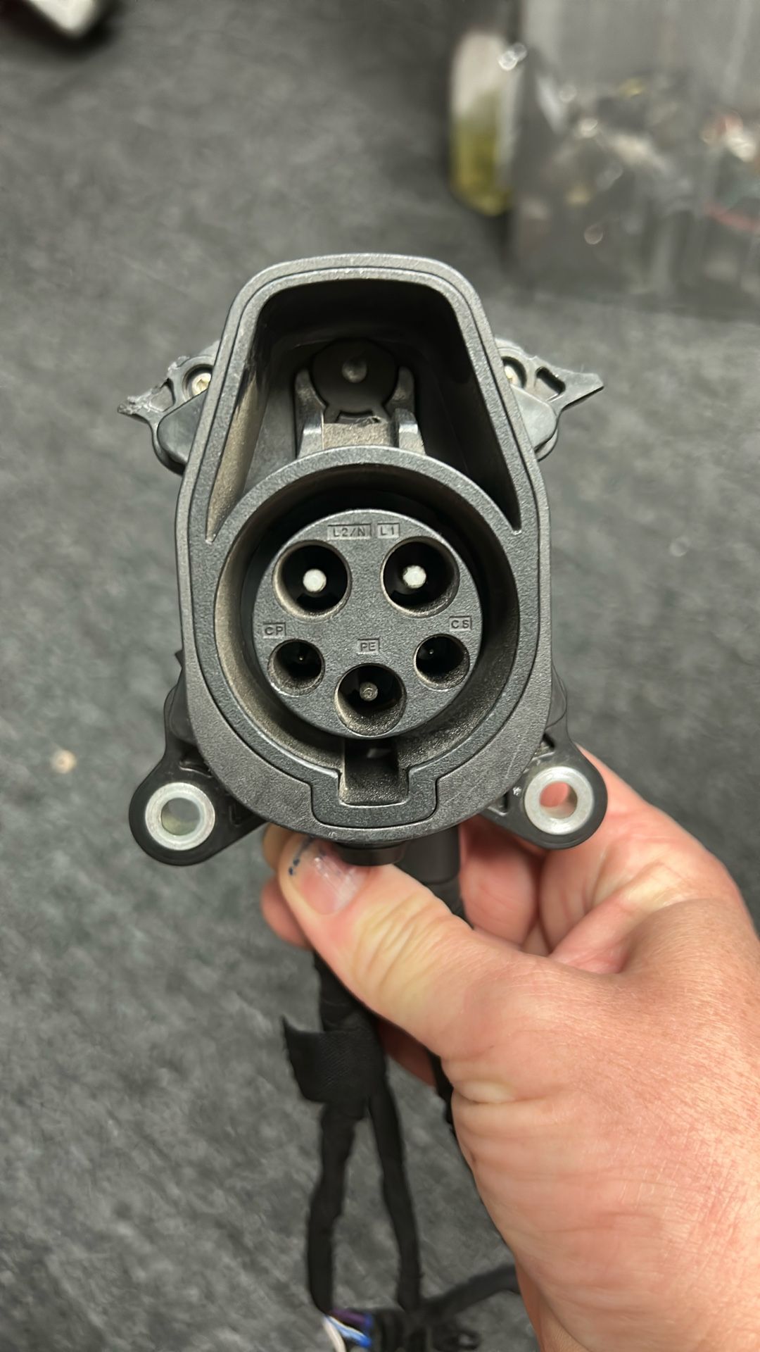 5G0971509N VW Golf Charging Plug Wiring Harness Front OEM