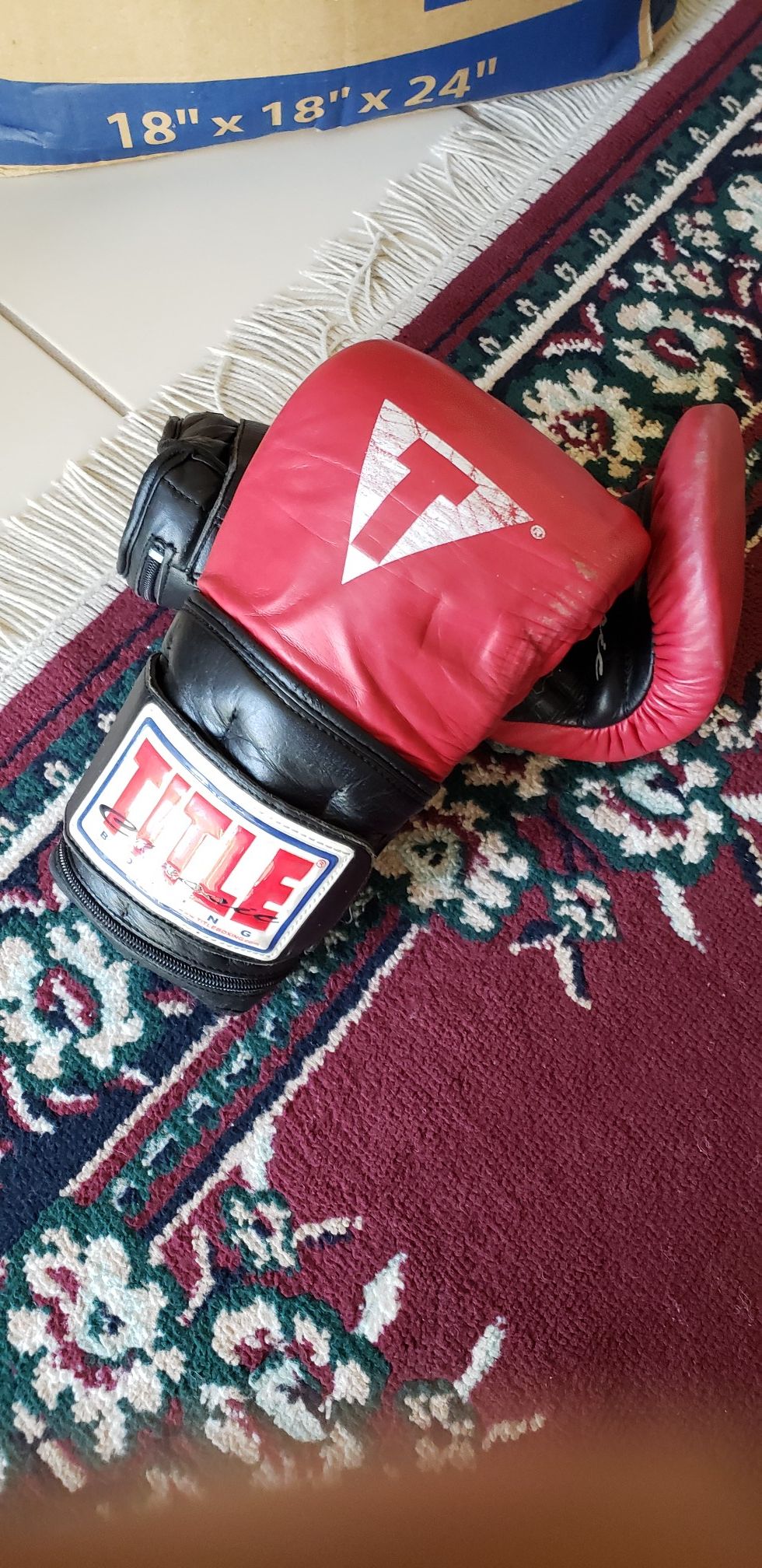 Title Boxing gloves
