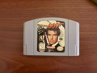 007 Golden Eye For N64 Authentic 